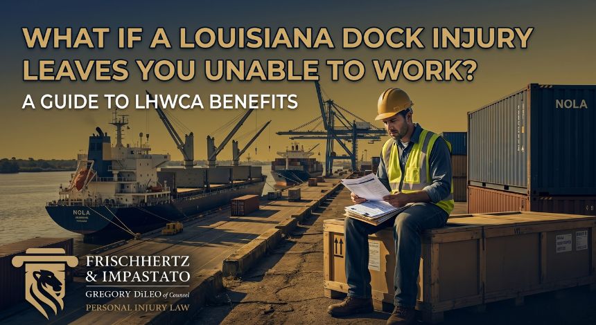 New Orleans Maritime Offshore Injury Lawyers Can Help With your Longshore Harbor Worker's Compensation Claim